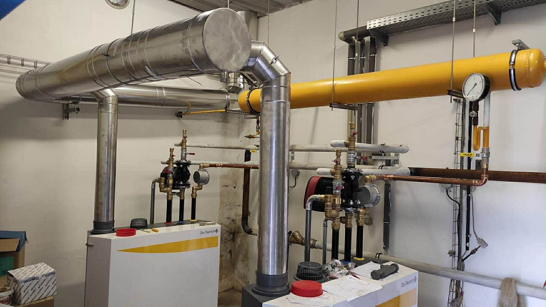 Montáž nerezového komína